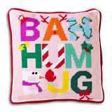 Bah Humbug Needlepoint Pillow