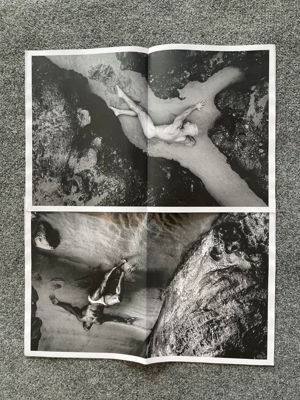 ZIMMER MAN POSTER ZINE BY DAVID ZIMMERMAN