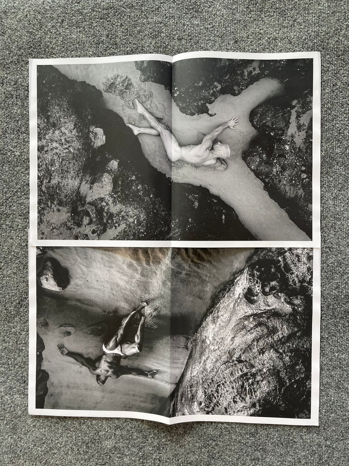 ZIMMER MAN POSTER ZINE BY DAVID ZIMMERMAN