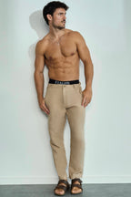 Perfect Beige Linen Pant