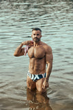 The Atmos Swimbrief by BDXY in Tan