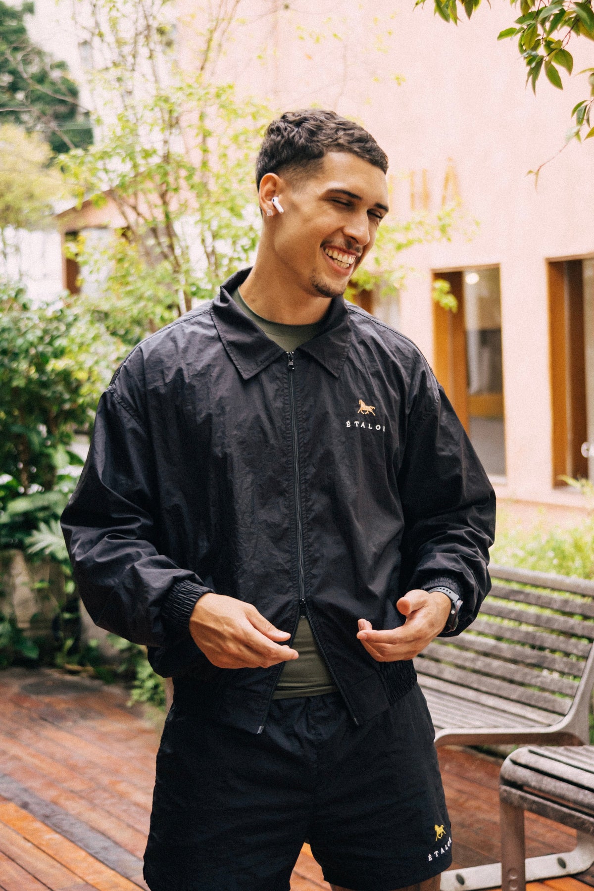 Golden Stallion Windbreaker