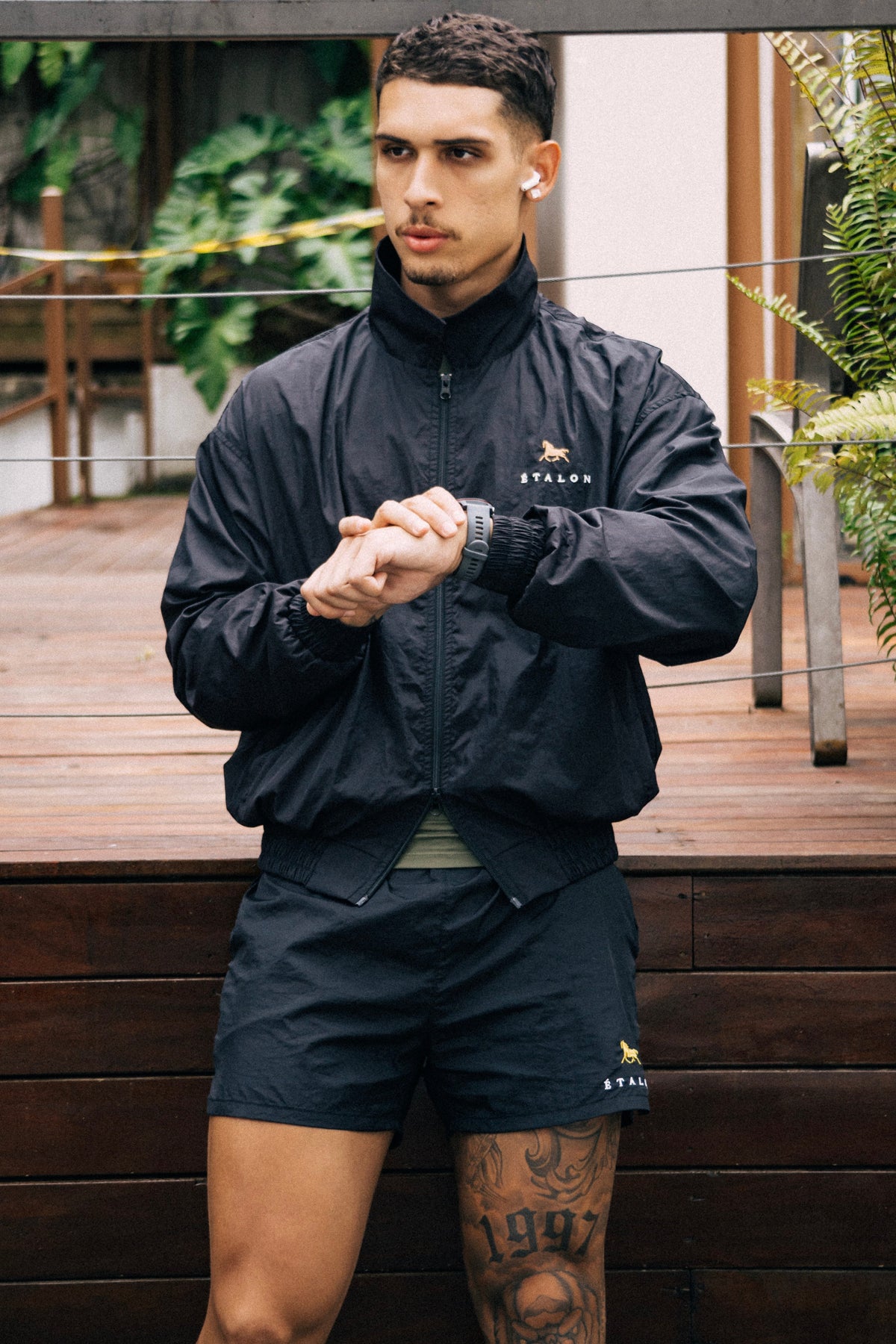 Golden Stallion Windbreaker
