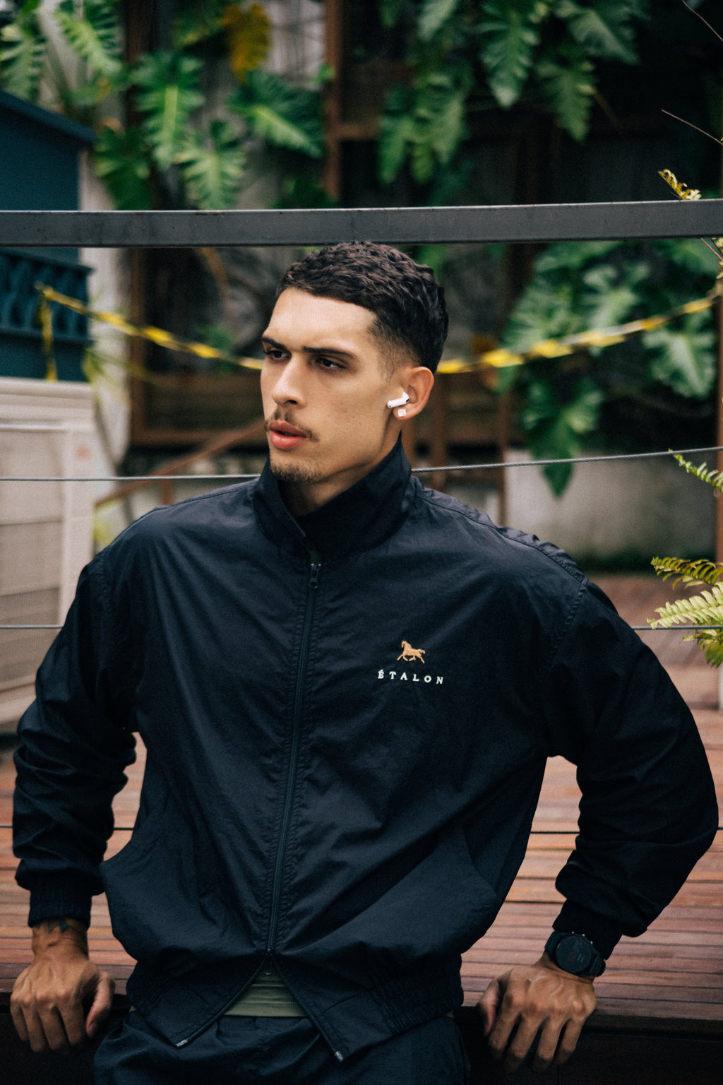 Golden Stallion Windbreaker