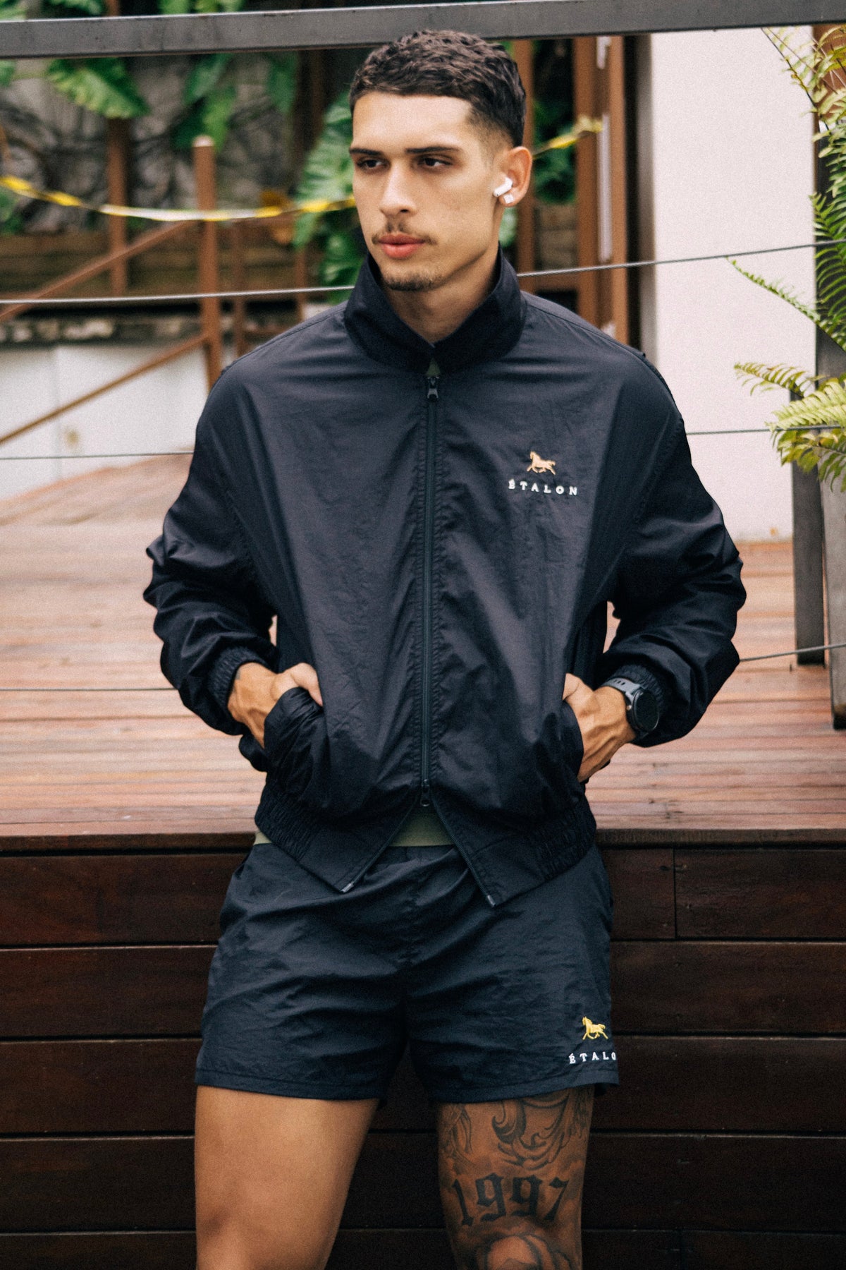 Golden Stallion Windbreaker