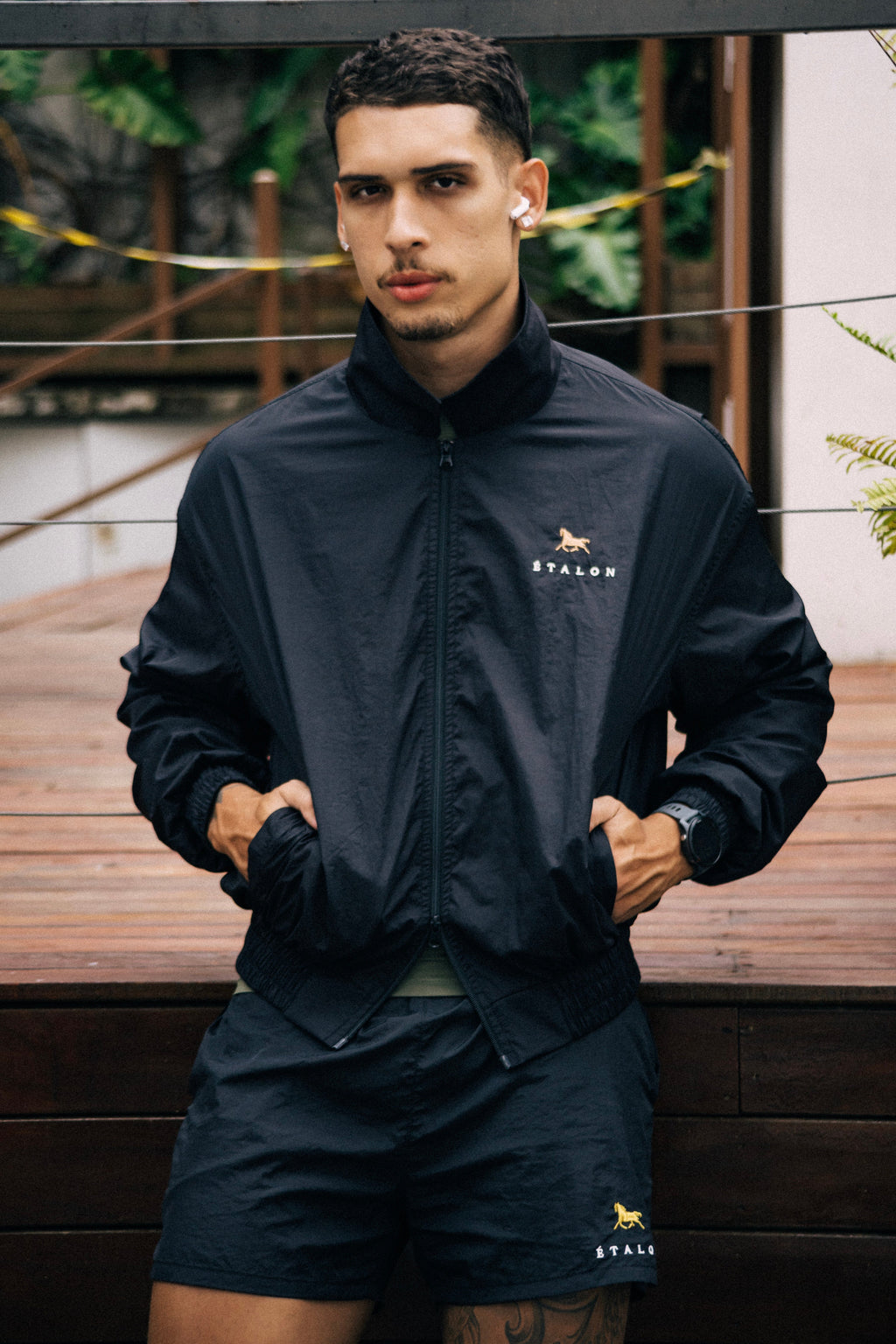 Golden Stallion Windbreaker