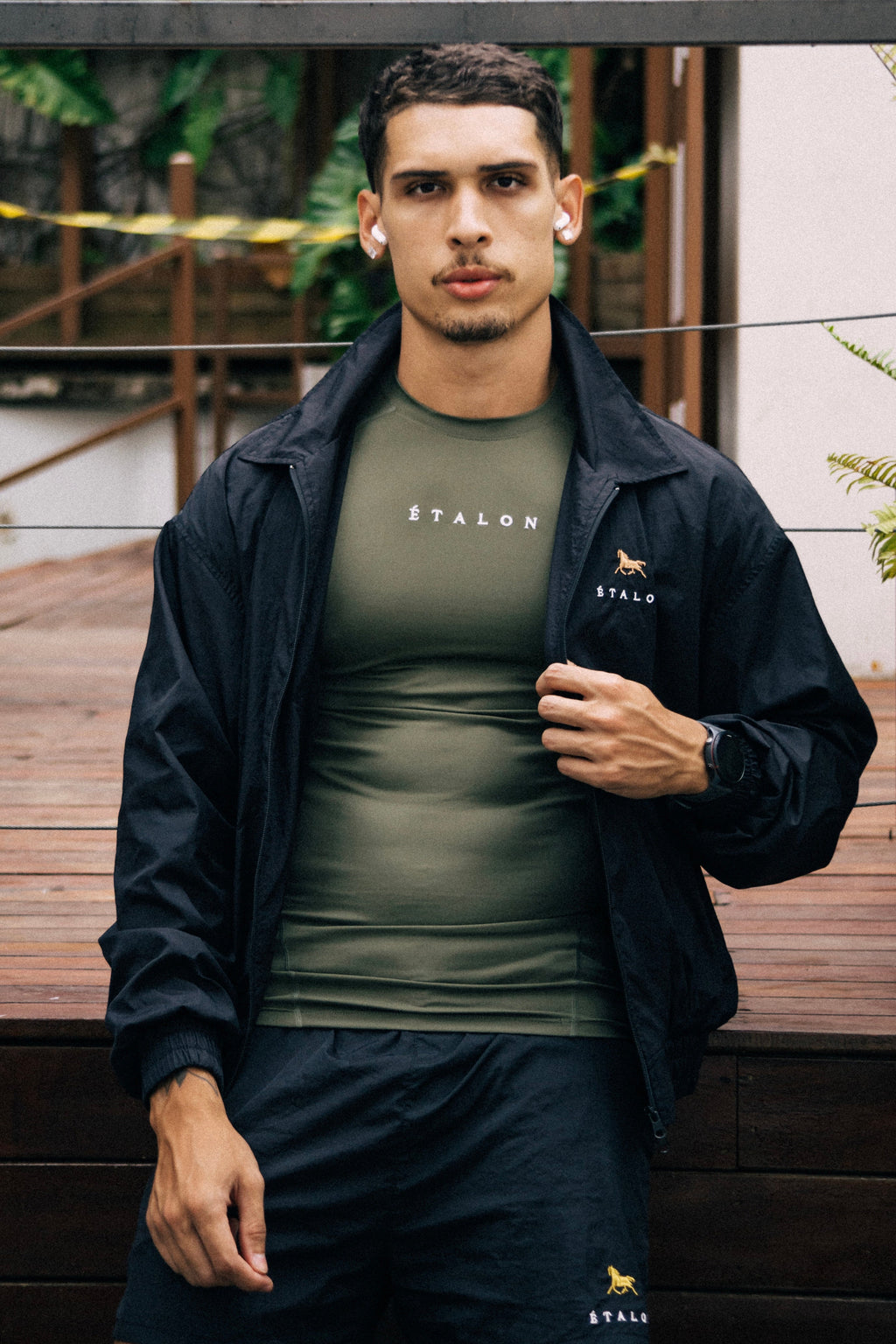 Golden Stallion Windbreaker