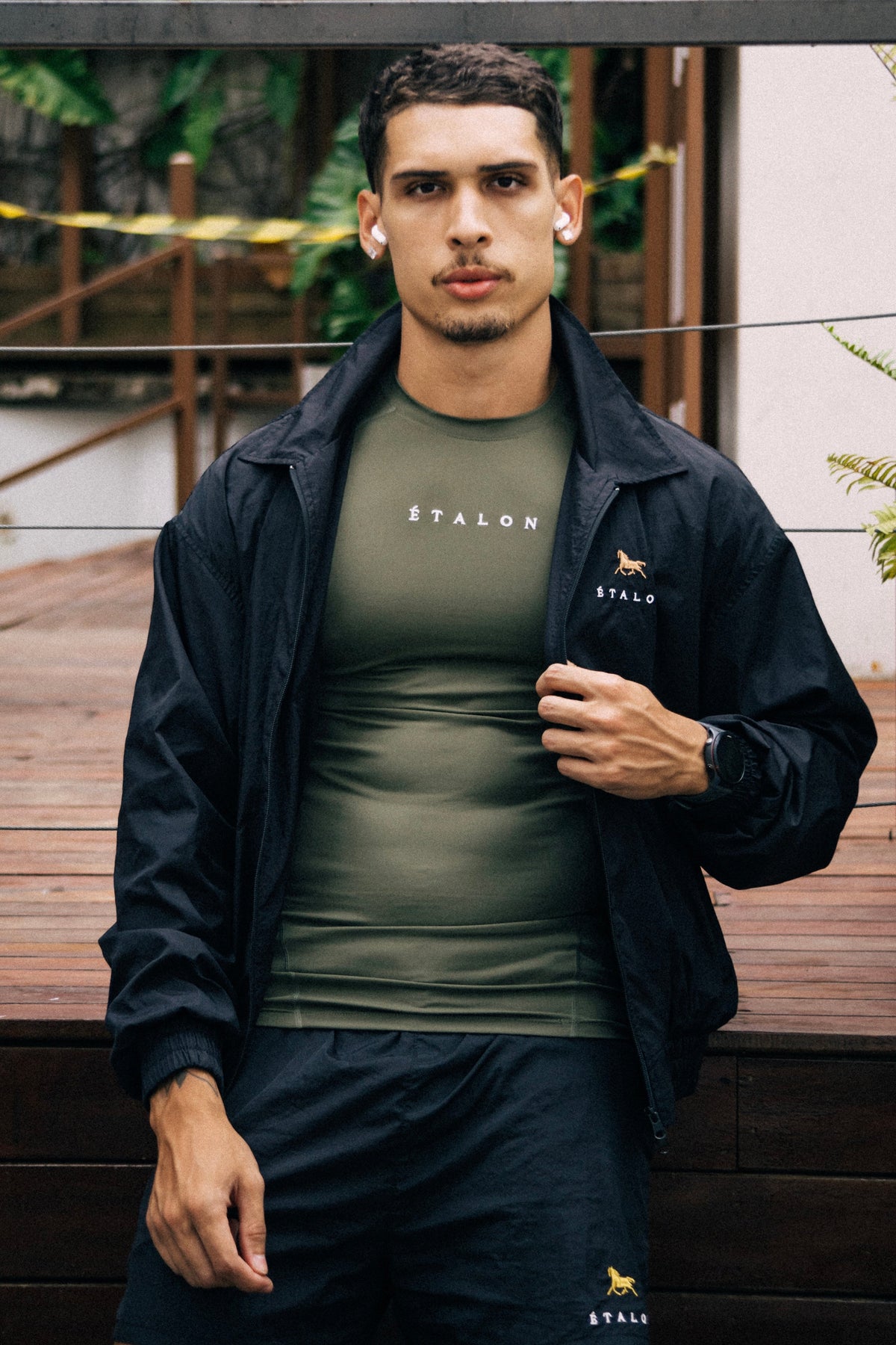 Golden Stallion Windbreaker