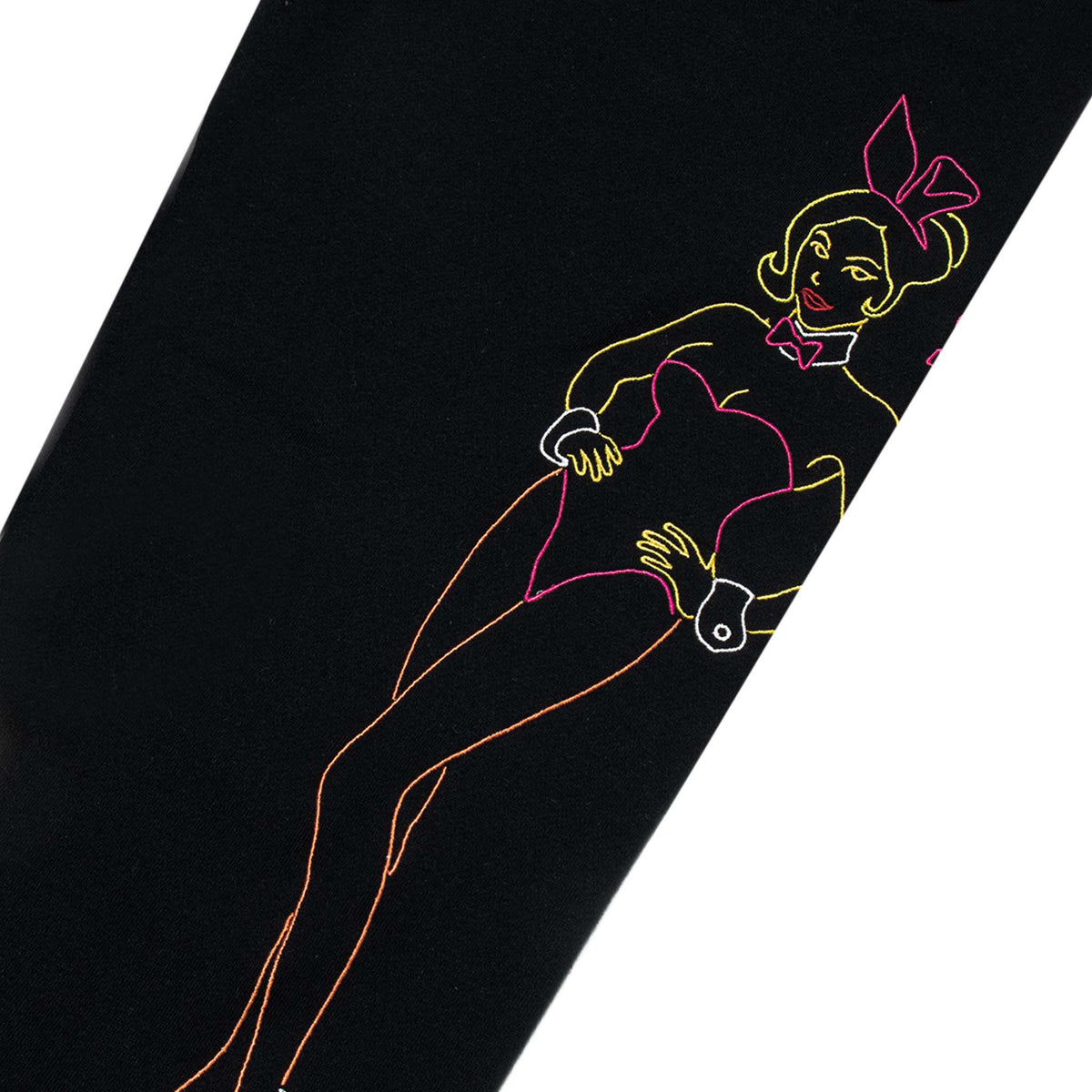 PLAYBOY Men's Bunny Outline Sweatpants