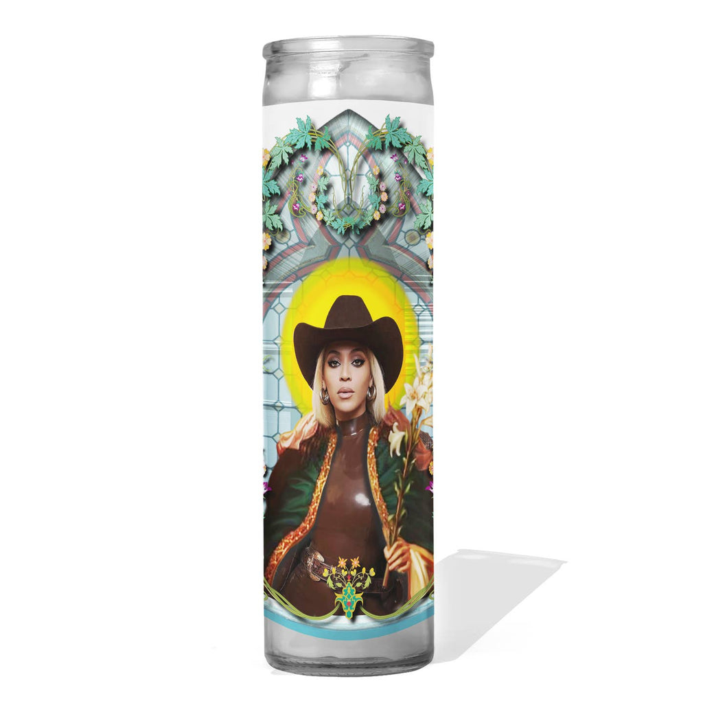 Cowboy Carter Beyoncé Prayer Candle