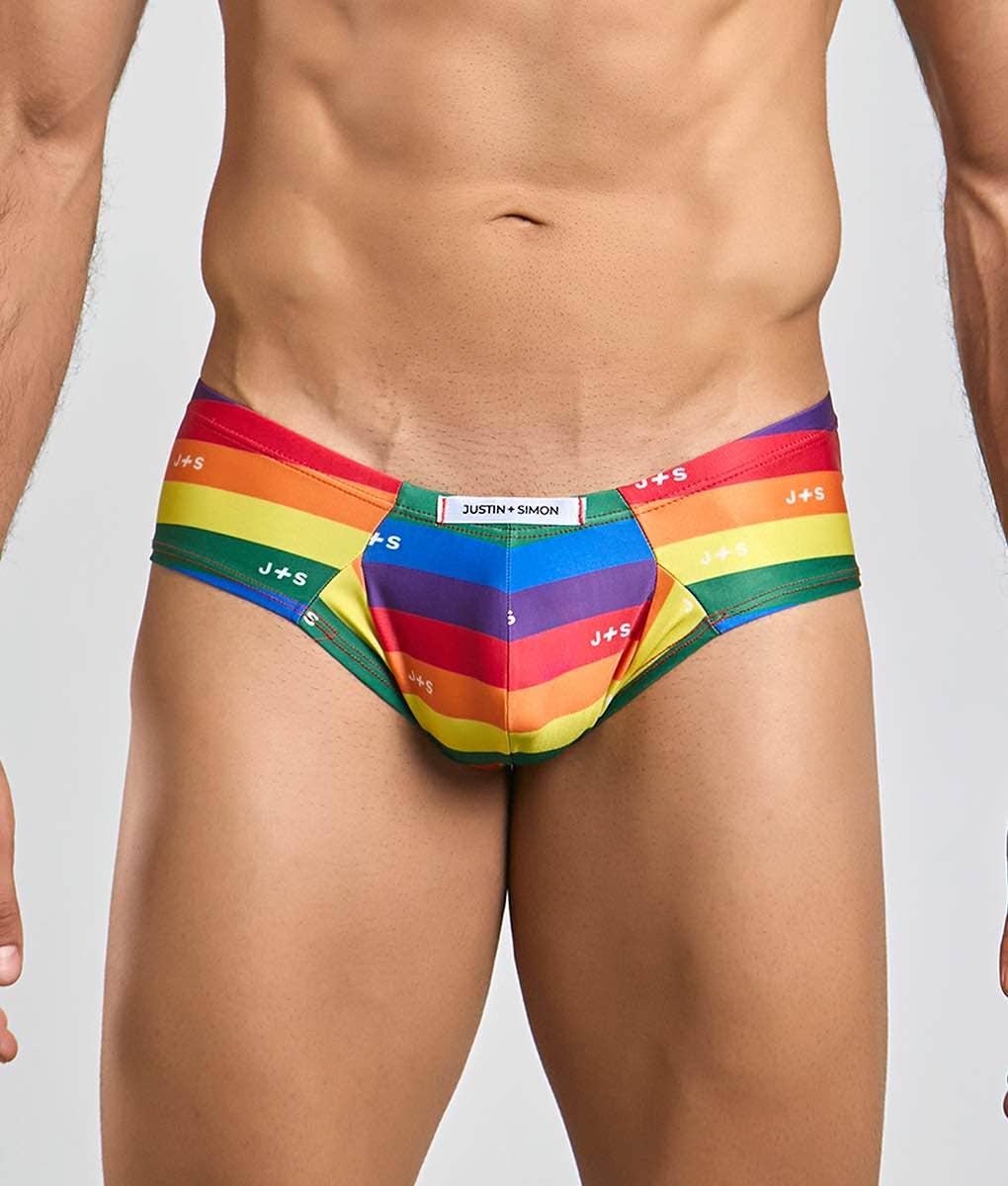 Justin + Simon Cheek - Pride Flag
