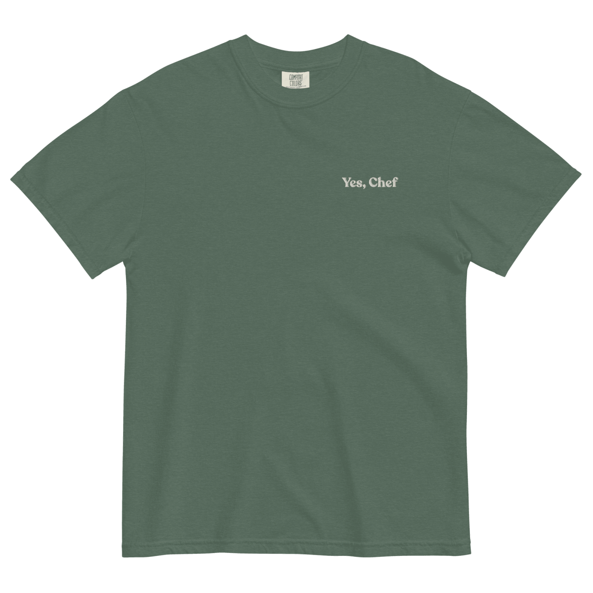 Yes, Chef Embroidered T-Shirt