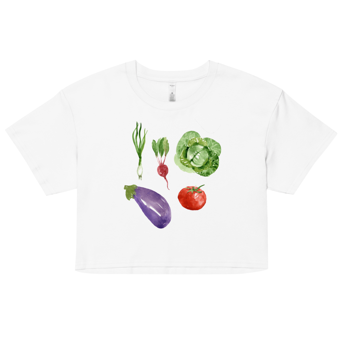 Eat Your Veggies Crop Top