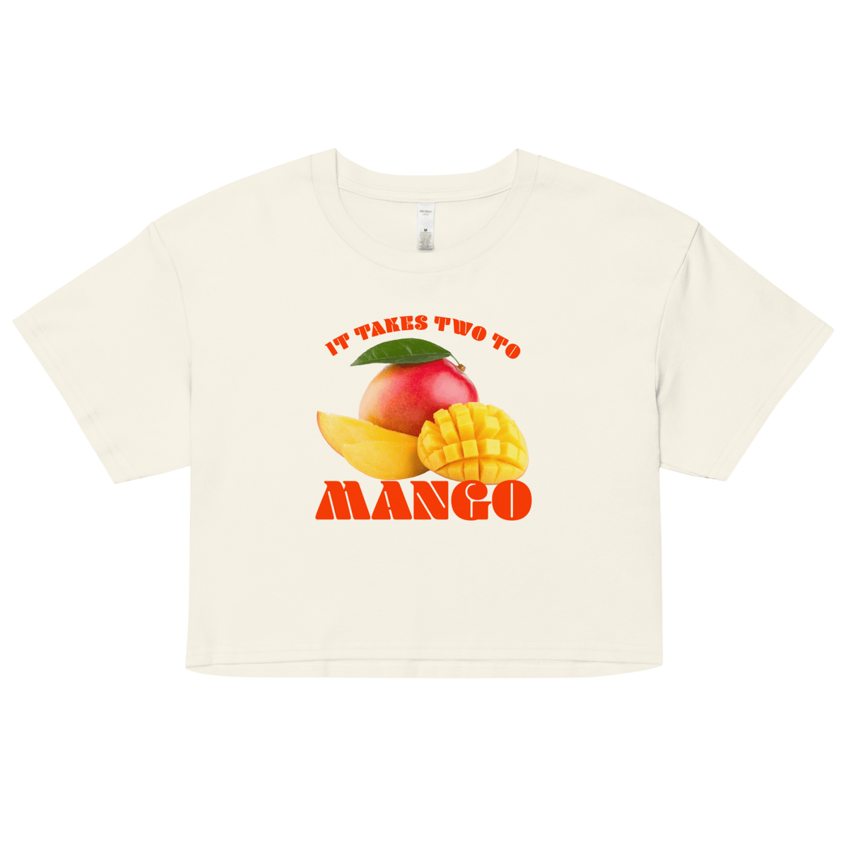 It Takes Two To Mango Crop Top