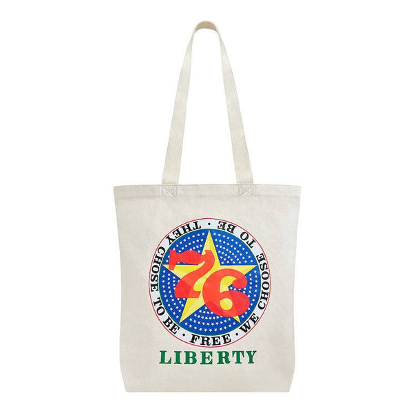 Robert Indiana Liberty '76 Tote Bag