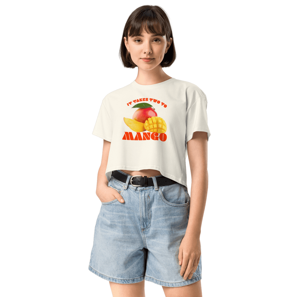 It Takes Two To Mango Crop Top