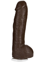Signature Cocks Bam Dildo 13in - Chocolate