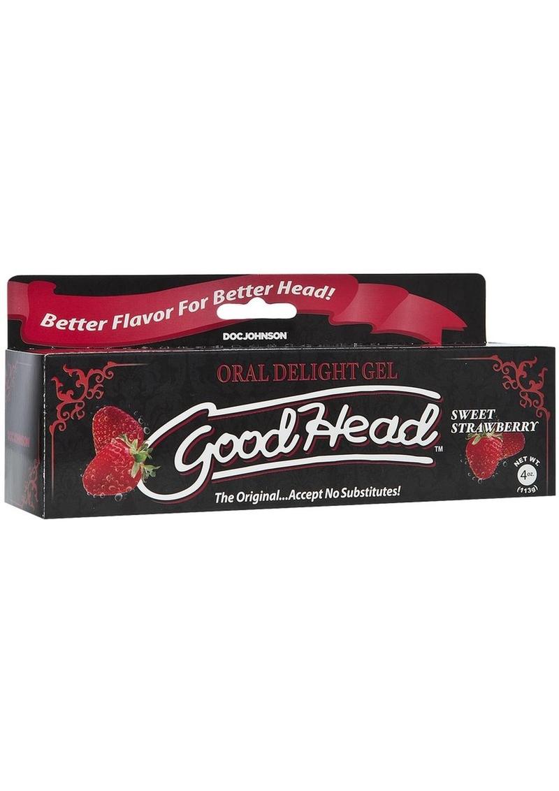 GoodHead Oral Delight Gel 4oz - Strawberry