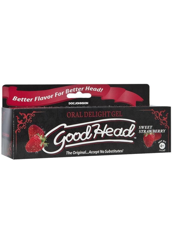 GoodHead Oral Delight Gel 4oz - Strawberry