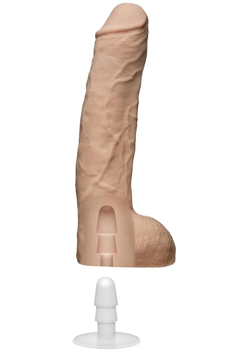 Signature Cocks John Holmes Dildo 9.5in - Vanilla