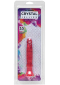 Crystal Jellies Anal Starter Anal Plug 6in - Pink