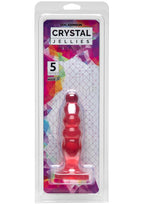 Crystal Jellies Anal Delight Anal Plug 5in - Pink