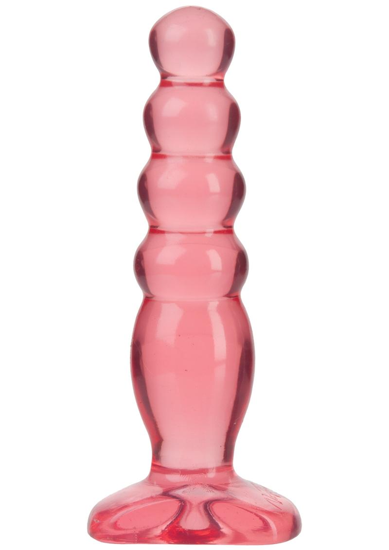 Crystal Jellies Anal Delight Anal Plug 5in - Pink