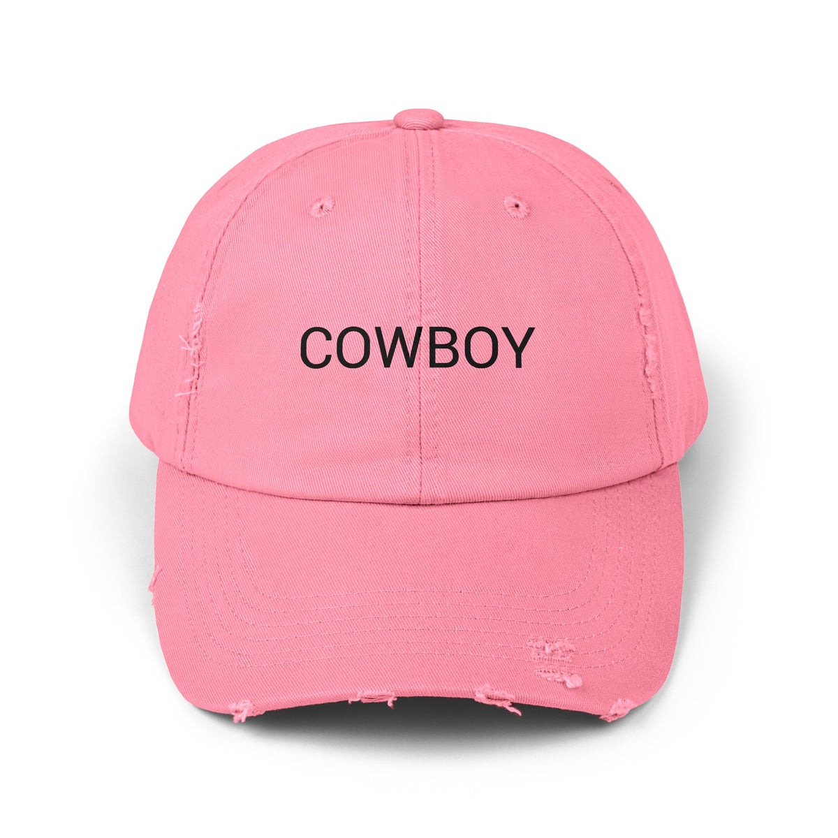 COWBOY Distressed Cap in 6 colors