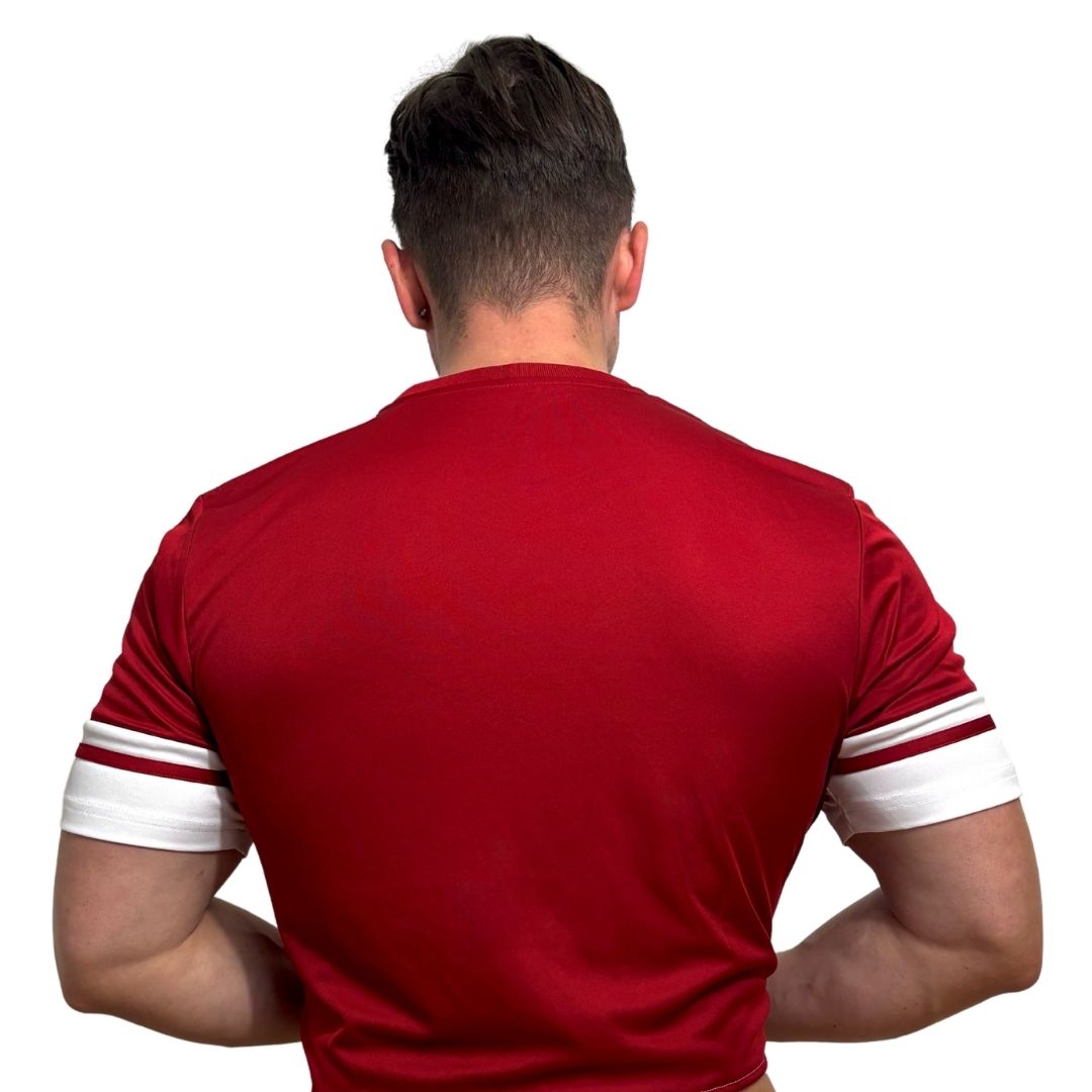 Adidas Neo Red Short Sleeve Crop Top BY SNEAKERMASK