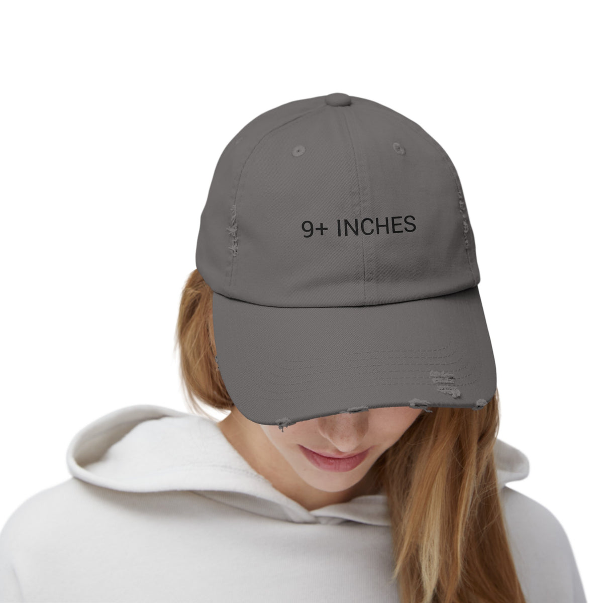 9+ INCHES Distressed Cap in 6 colors