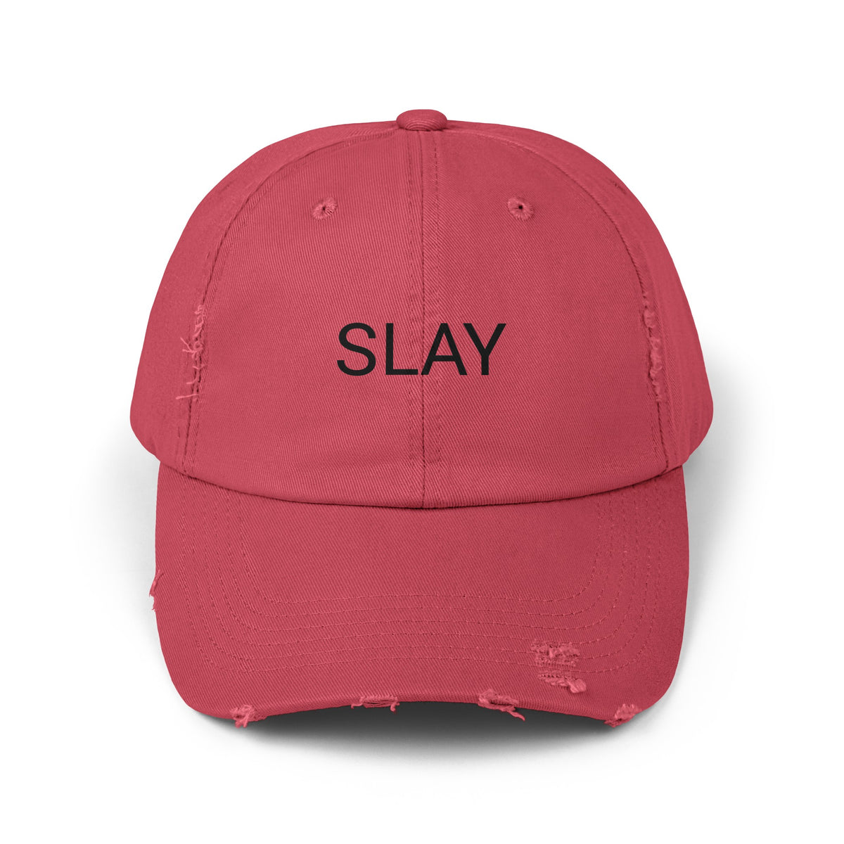 SLAY Distressed Cap in 6 colors
