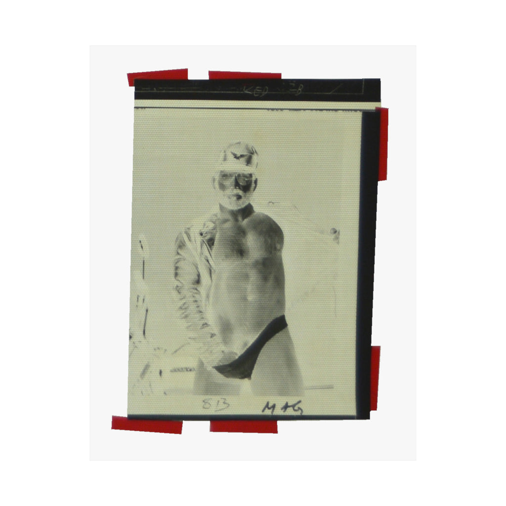 90S VINTAGE GAY PORN TRANSPARENCY Matte Vertical Poster #15