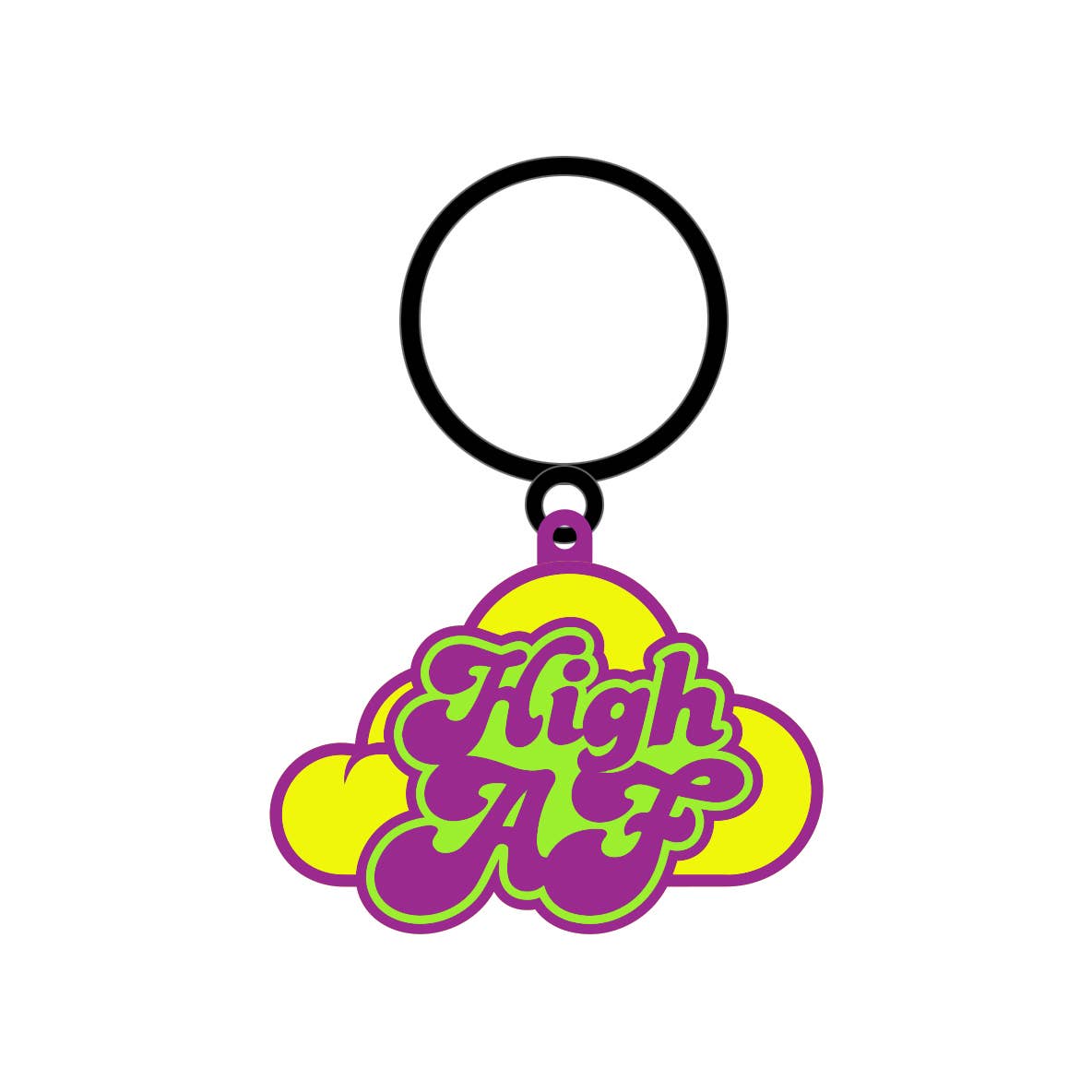 High Af Keychain