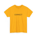 CORRECT TEE BY CULTUREEDIT AVAILABLE IN 13 COLORS