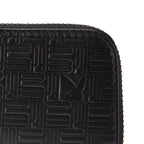 PLAYBOY Men's Embossed Zip Front Wallet