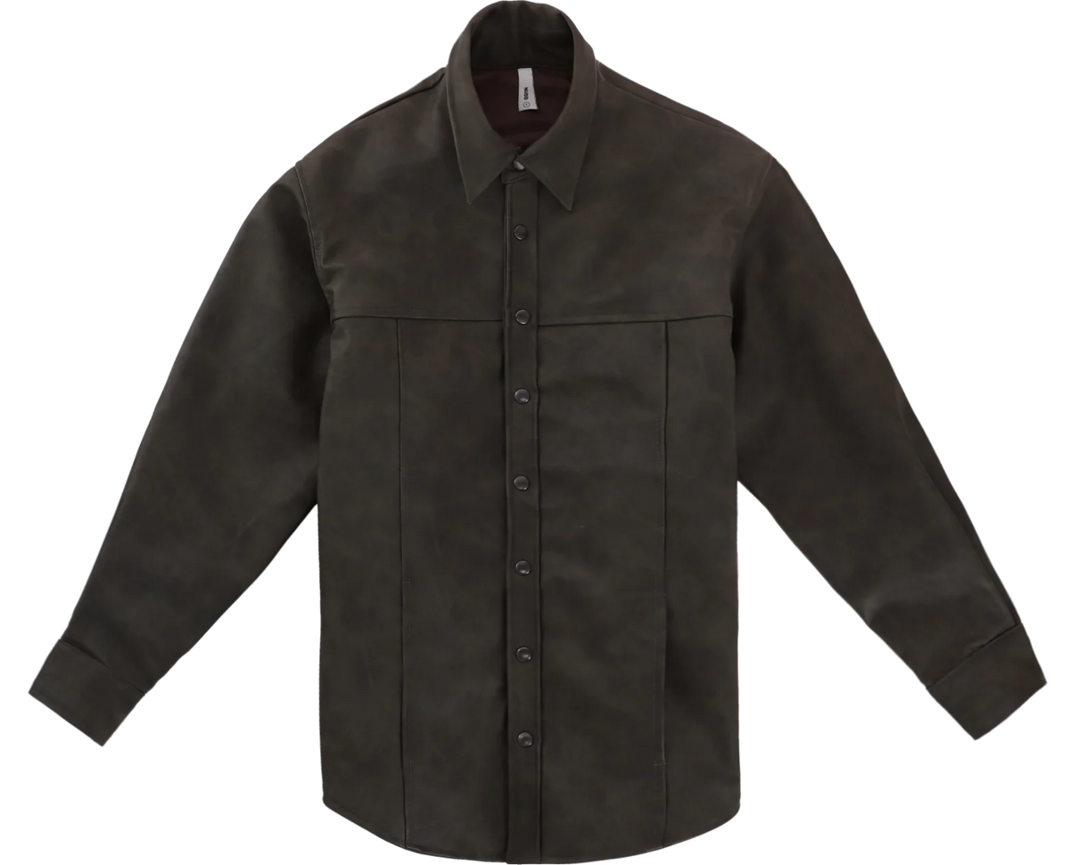 NUDD LABS PANEL JACKET GREY/ GREEN