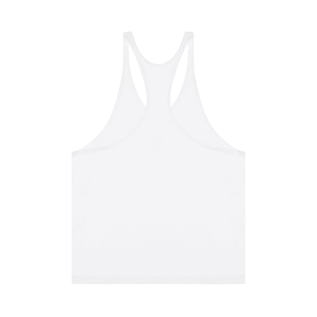 GYMNASIUM THE BODY WORK STRINGER TANK WHITE WITH MAROON