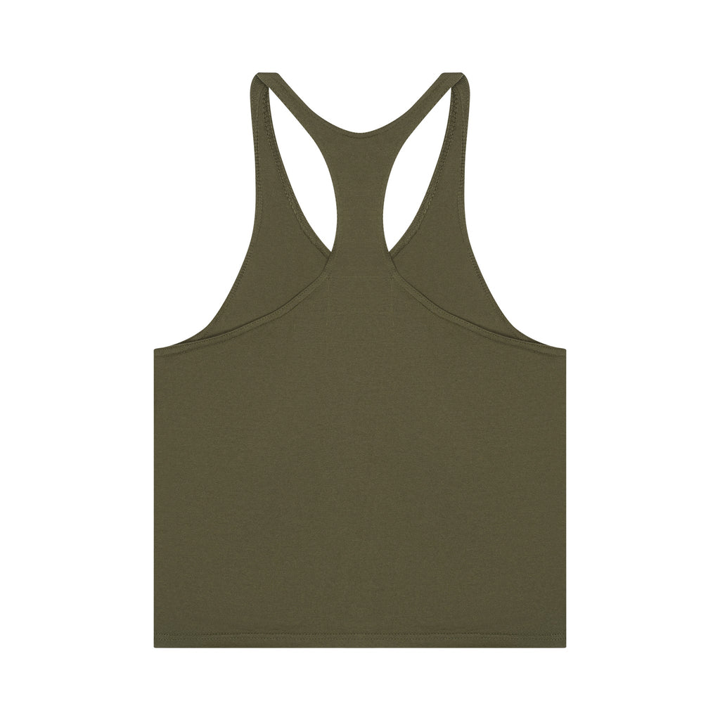 GYMNASIUM THE BODY WORK STRINGER TANK ARMY GREEN