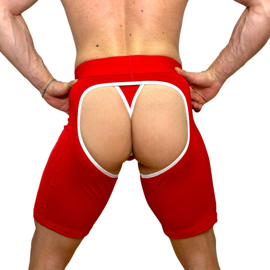 Nike Sport Red Short Chaps By SNEAKERMASK