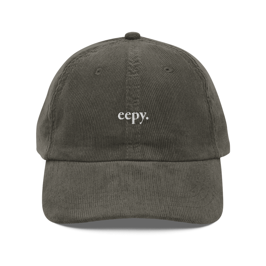 Eepy. Embroidered Corduroy Hat