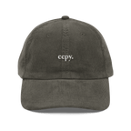 Eepy. Embroidered Corduroy Hat