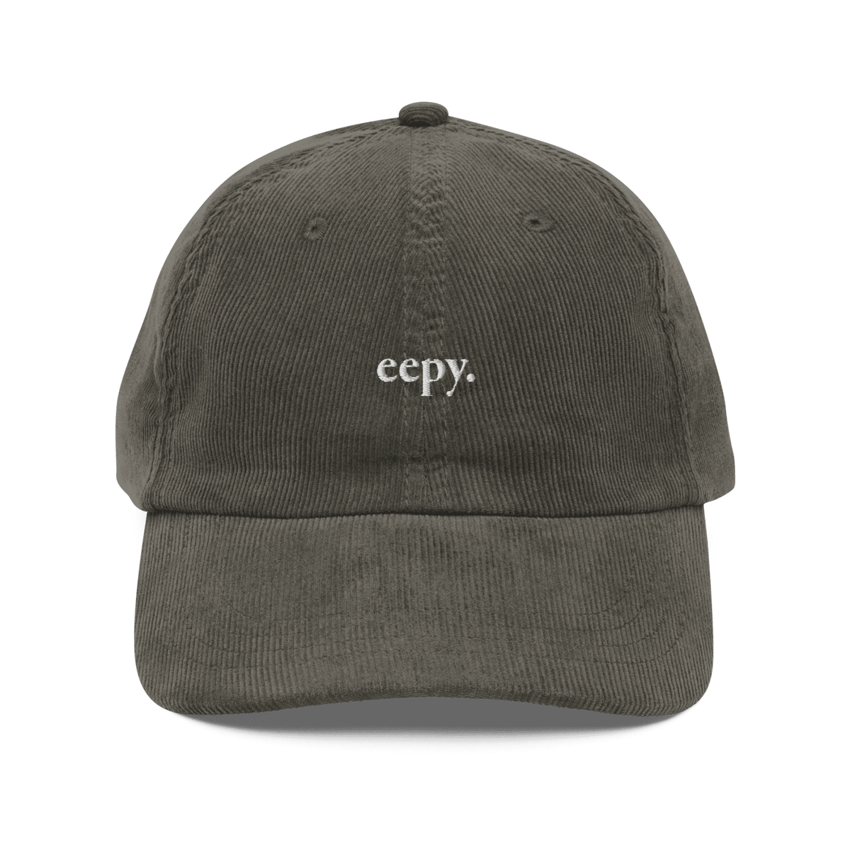 Eepy. Embroidered Corduroy Hat