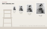 Body Language, 2019 — print size comparison