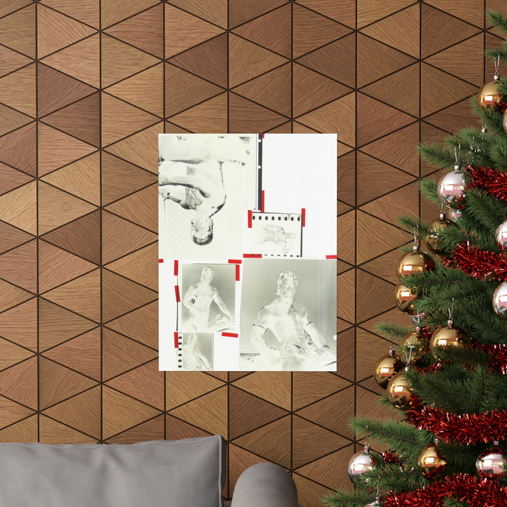 90S VINTAGE GAY PORN TRANSPARENCY Matte Vertical Poster #12