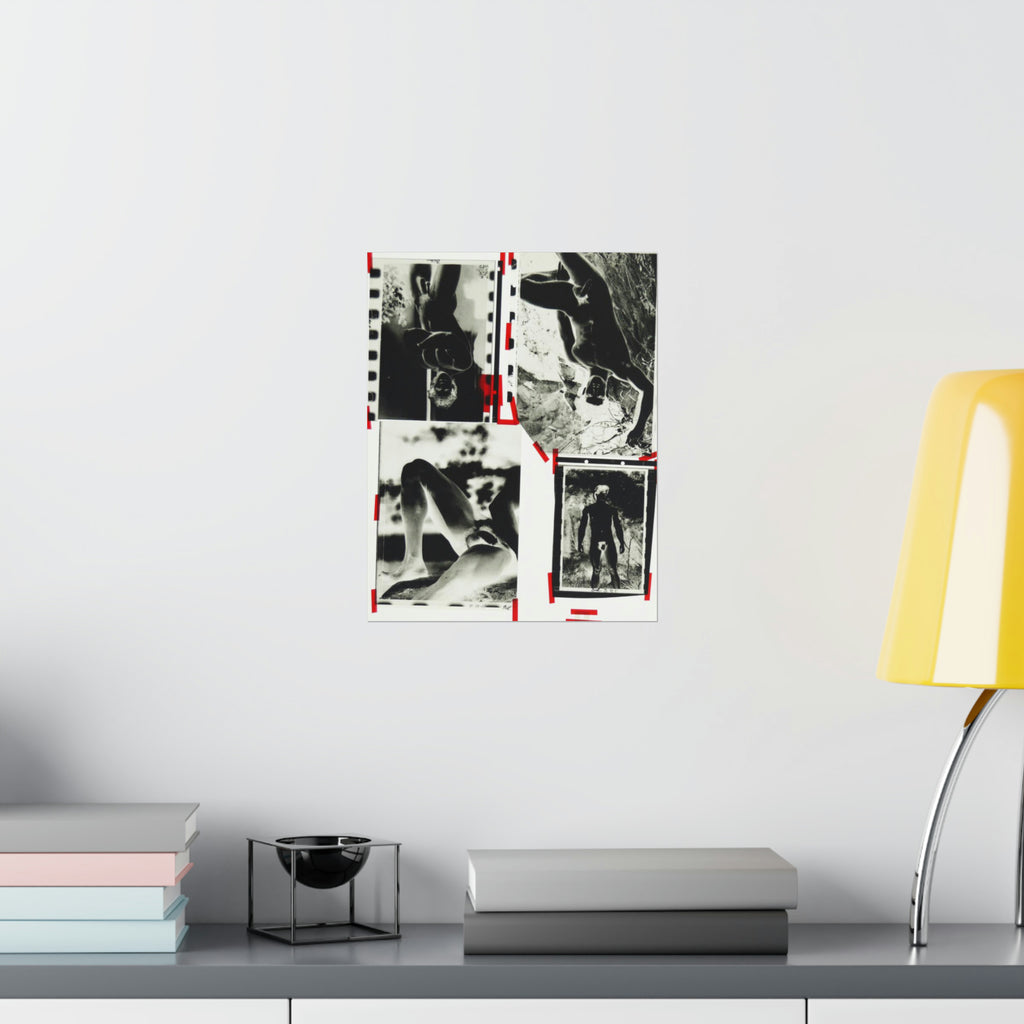 90S VINTAGE GAY PORN TRANSPARENCY Matte Vertical Poster #9