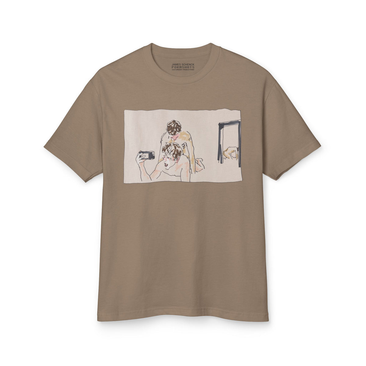 James Schenck MIRROR tee by CULTUREEDIT Productions / 6 Colors