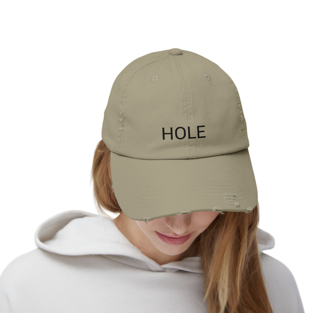 HE/HIM Distressed Cap in 6 colors