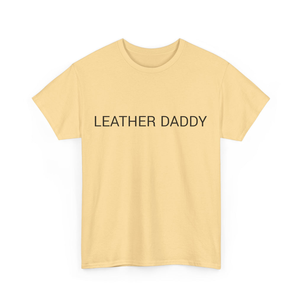 LEATHER DADDY TEE BY CULTUREEDIT AVAILABLE IN 13 COLORS