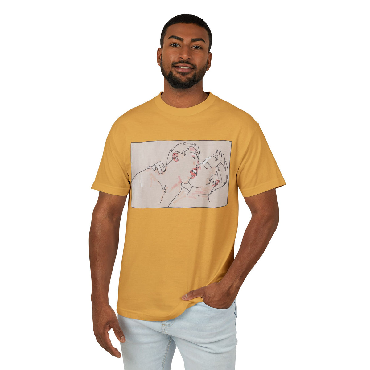 James Schenck KISSING tee by CULTUREEDIT Productions / 6 Colors