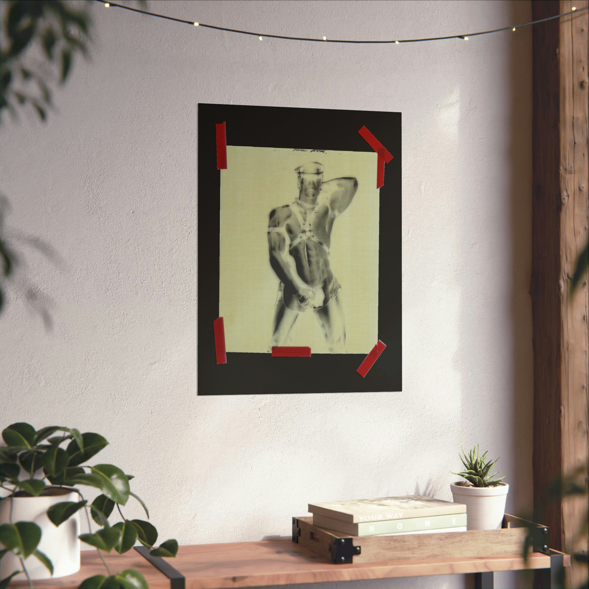90S VINTAGE GAY PORN TRANSPARENCY Matte Vertical Poster #2